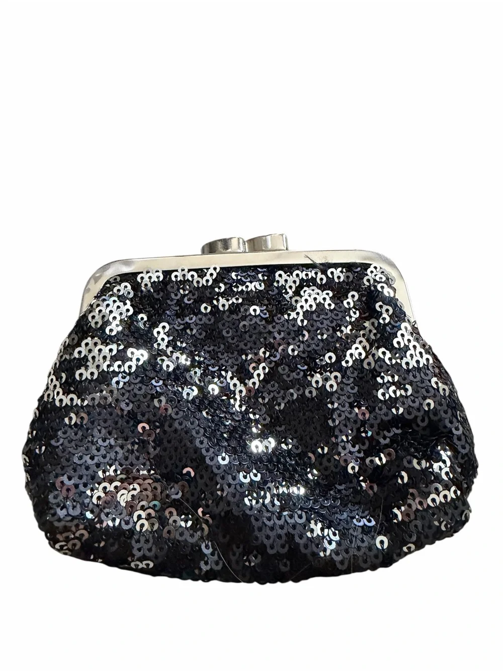 Victoria's Secret Black Sequin Coin Purse
